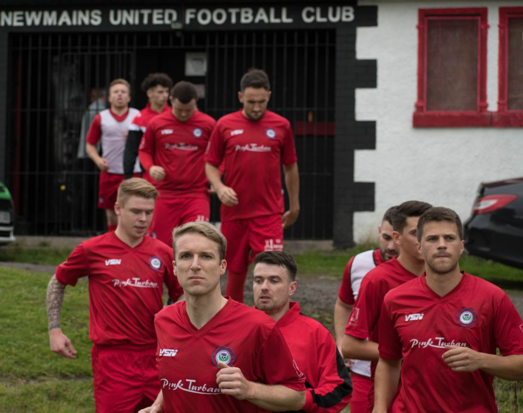 players at newmains united football club